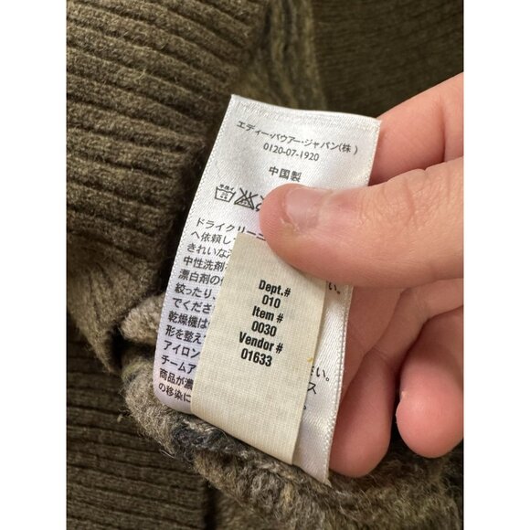 Eddie Bauer Women Size XXL Cardigan Sweater Button Front Wool Blend NWOT VTG - Picture 16 of 16